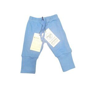 Organic Baby Pants 0-3 Months By Kidential 100% Cotton Naturally Dyed Elastic Wa